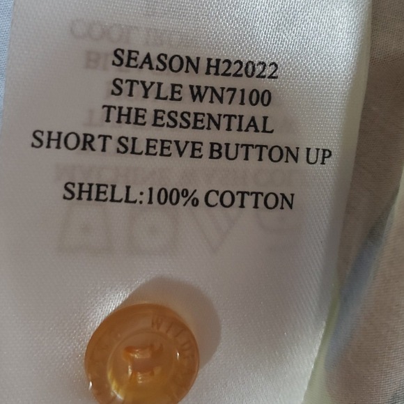 Wildfang Essential Short Sleeve Button Up Shirt Unisex 2X Camo - Picture 6 of 9